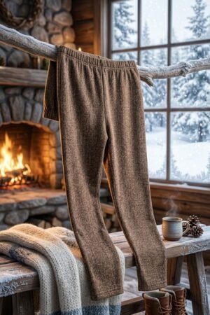 CALCA FEMENINA TWEED PLUS SIZE COM ELASTICO CINTURA 486