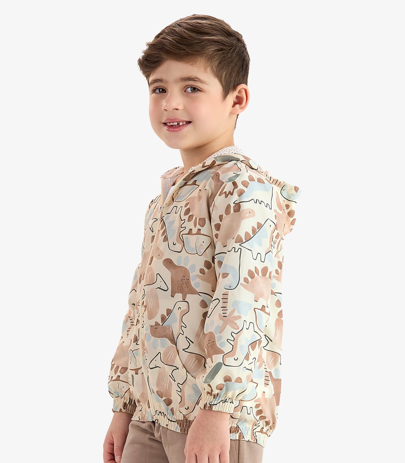 Jaqueta Corta-Vento em Meia Malha Rovi Kids 3028541 - Imagem 6