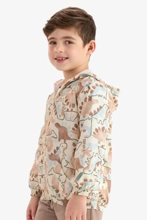 Jaqueta Corta-Vento em Meia Malha Rovi Kids 3028541