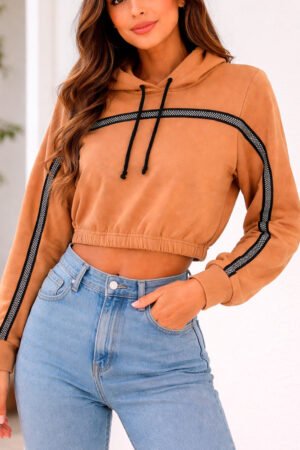 BLUSAO CROPPED MOLETOM FEMININO IDHOK - 21.12059