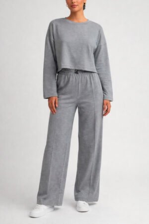 CONJUNTO MOLETOM FEMININO CLARA FLOR