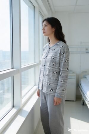 Pijama Feminino Moletinho Felpado COM BOTOES ENCANTO