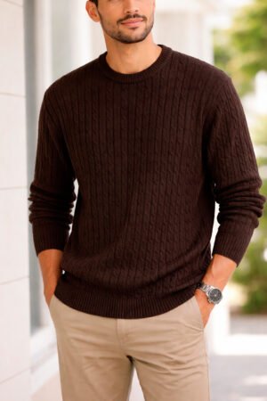 SUETER TRICO MASCULINO DLANFIORI TRICOT - 2901