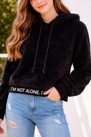 BLUSAO COM CAPUZ TEDDY JUVENIL ROVITEX - 6153723