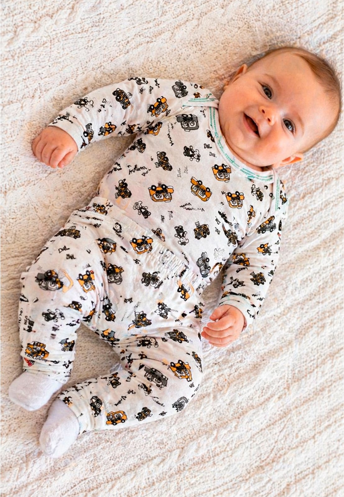 CONJUNTO BODY E CALCA BEBE BABYNHA