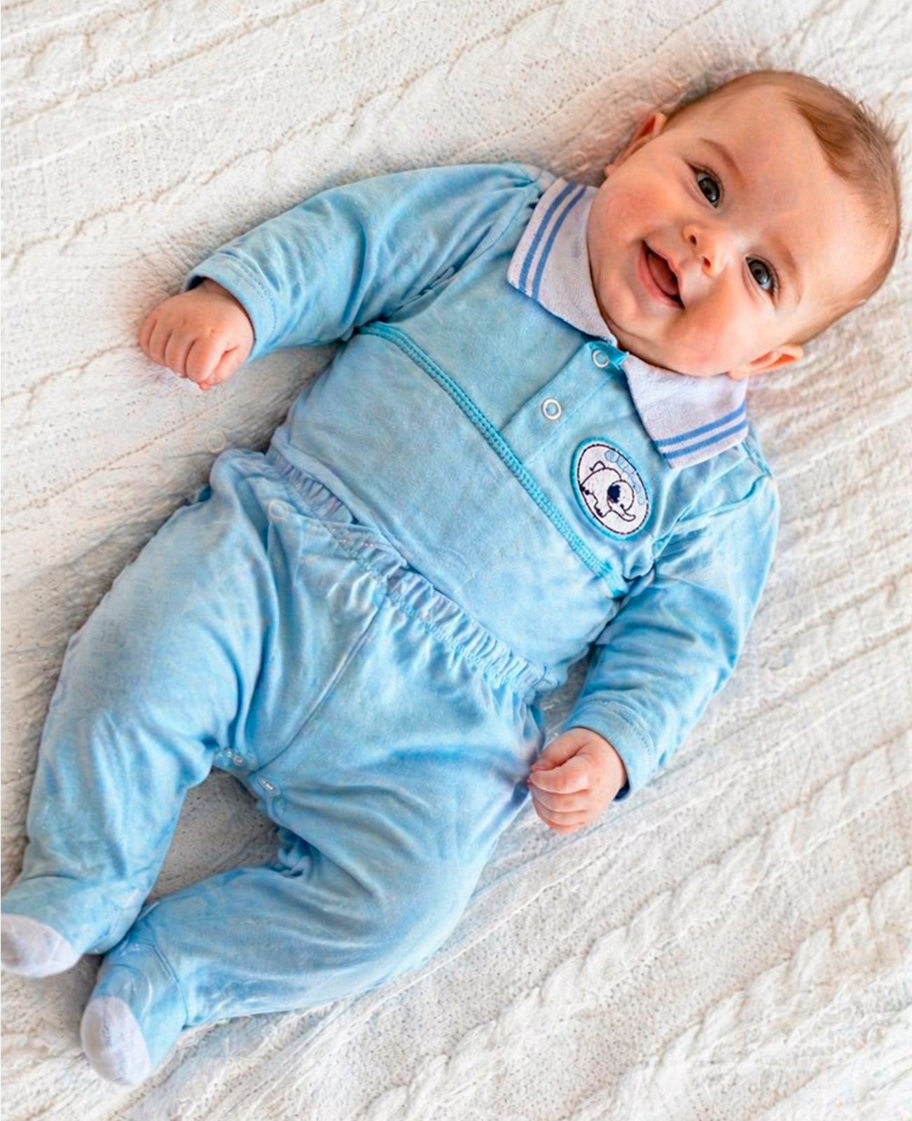 CONJUNTO BODY POLO E CALCA ALGODAO BABYNHA - Imagem 2