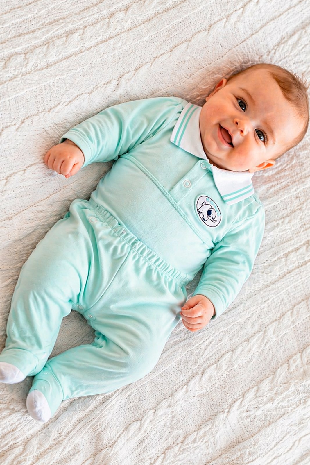 CONJUNTO BODY POLO E CALCA ALGODAO BABYNHA - Imagem 5