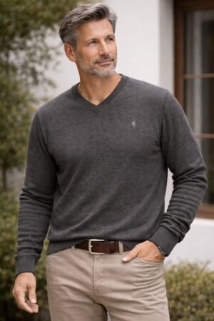 SUETER MASCULINO GIULIANA MARQUES TRICOT