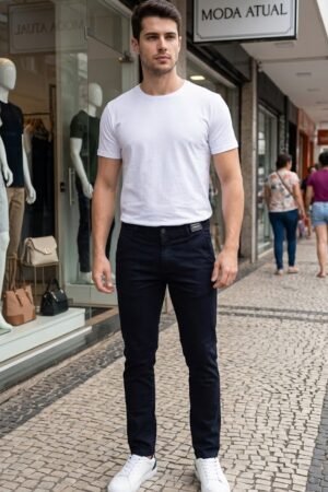 CALCA SARJA DA FFICO MASCULINA J3469