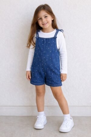 Shorts Saia Feminino Jeans Trick Nick Azul