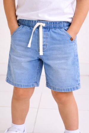 BERMUDA INFANTIL  Jeans Trick Nick Azul 06