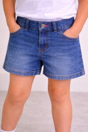 BERMUDA INFANTIL  Jeans Trick Nick Azul
