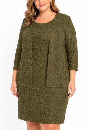 CONJUNTO VESTIDO E CARDIGAN VIA SORETO - 28080.02
