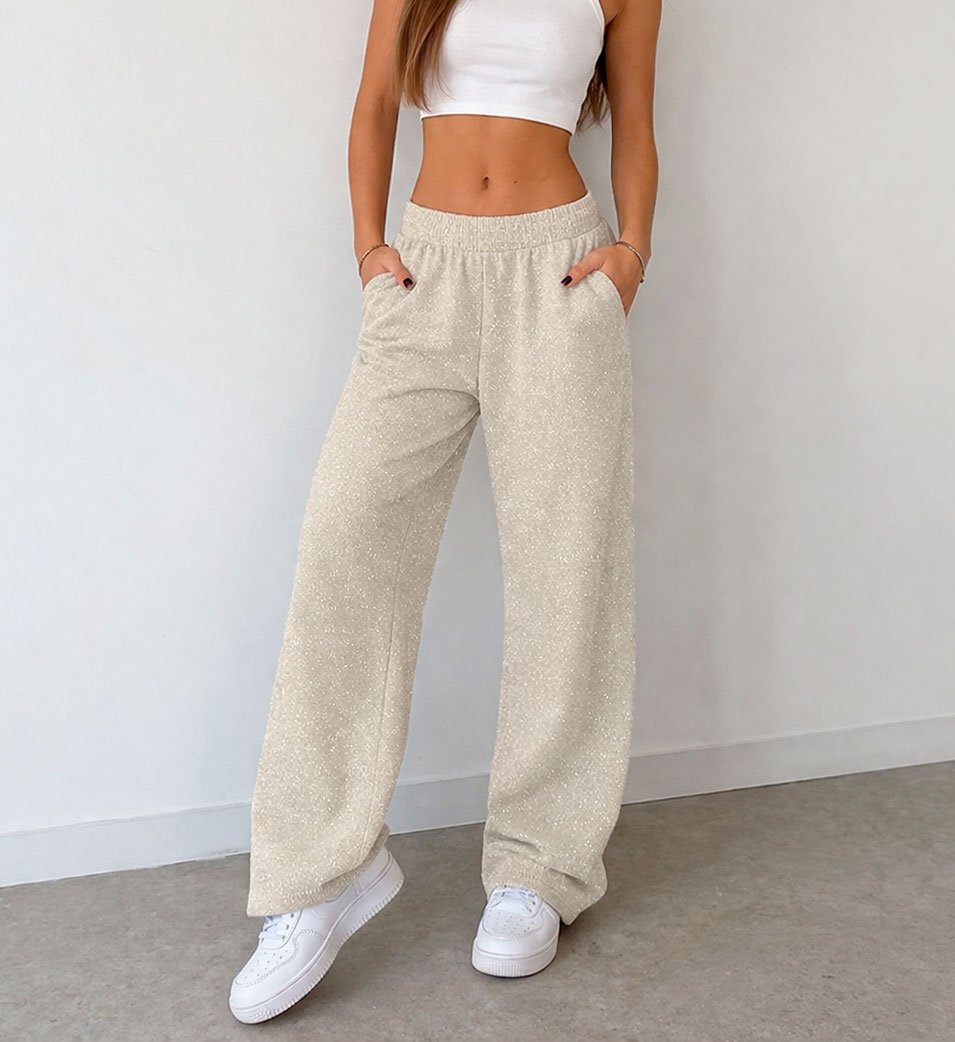 CALCA WIDE LEG MOLETOM JUVENIL MINTY - M00522 - Imagem 6