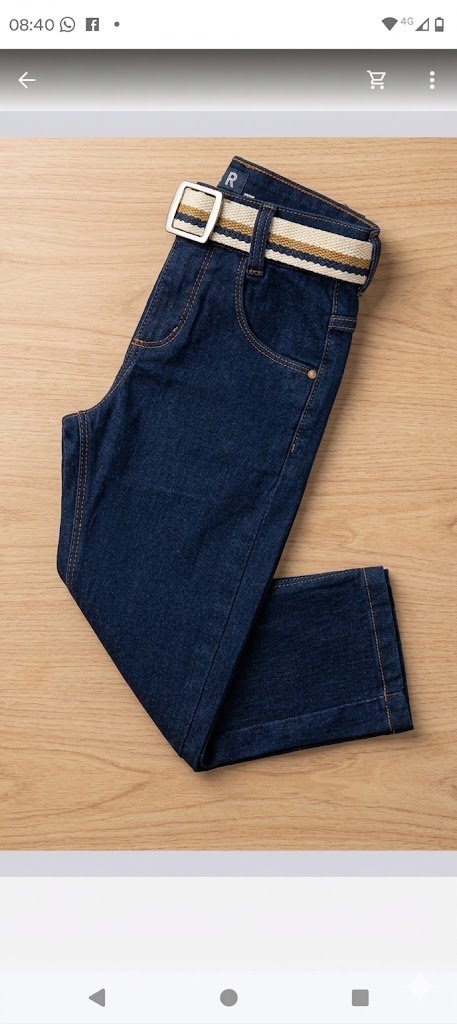 CALCA BOB BANDEIRA JEANS BOB BANDEIRA