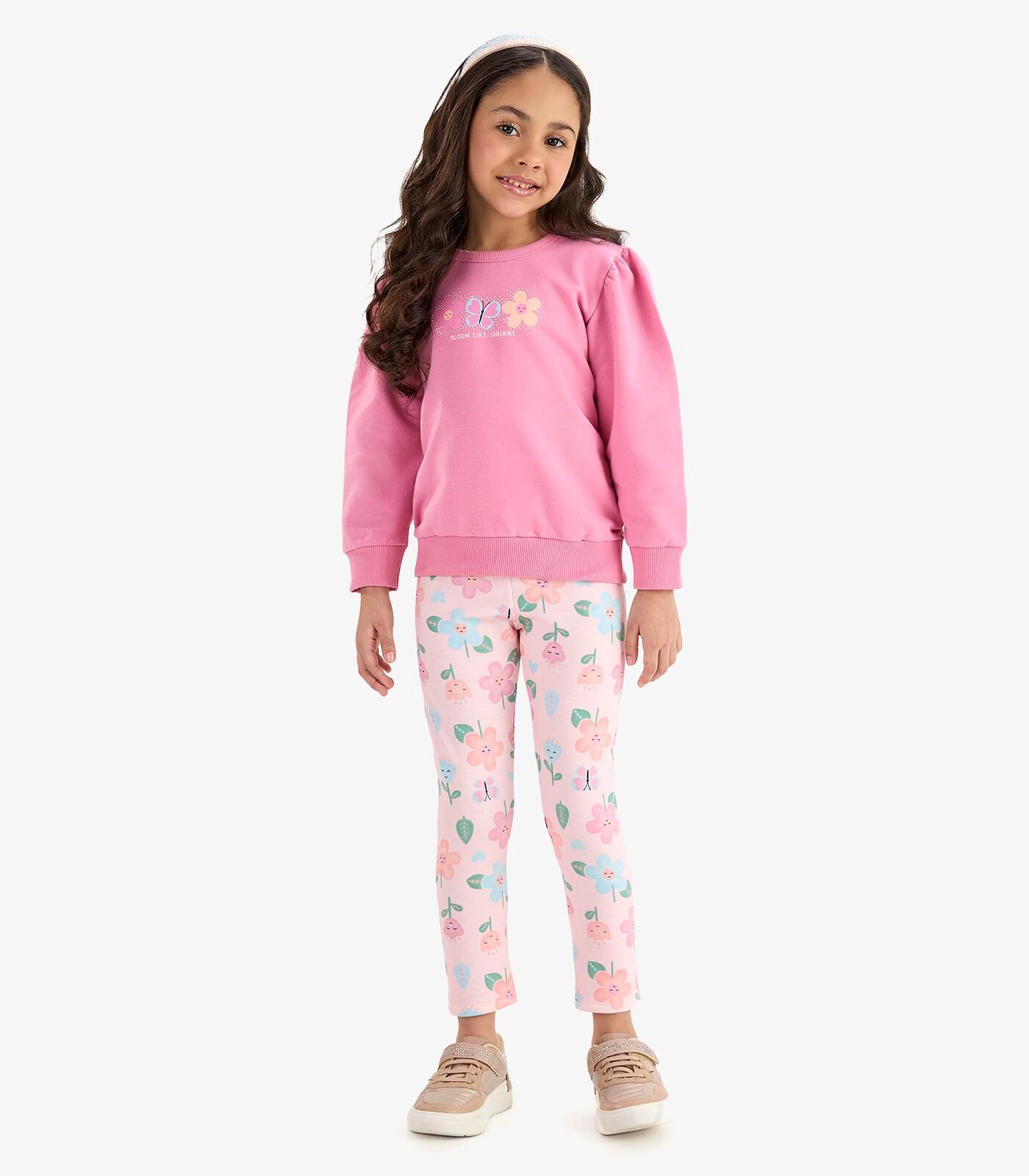 CONJUNTO MOLETOM COM LEGGING INFANTIL ROVITEX KDS 3145491 - Imagem 2