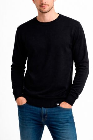 BLUSAO SUETER MASCULINO TRICOT FICO - B8010