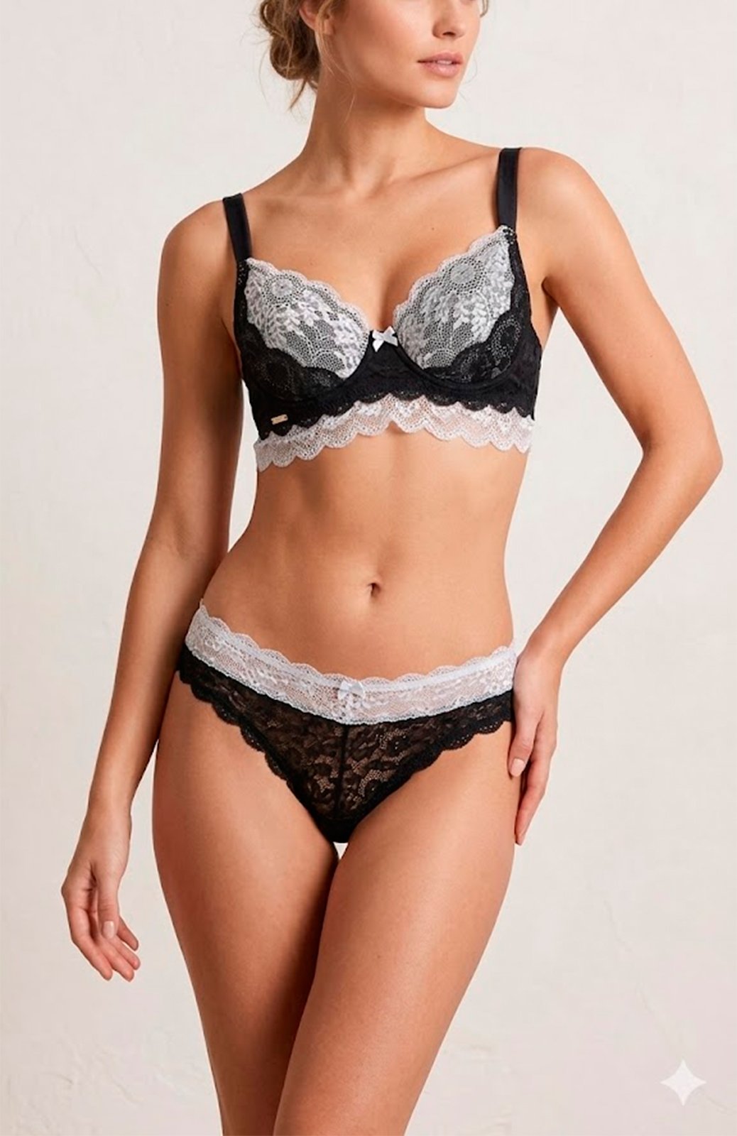 CONJUNTO LINGERIE FIO RENDA FEMINIS - 20212900