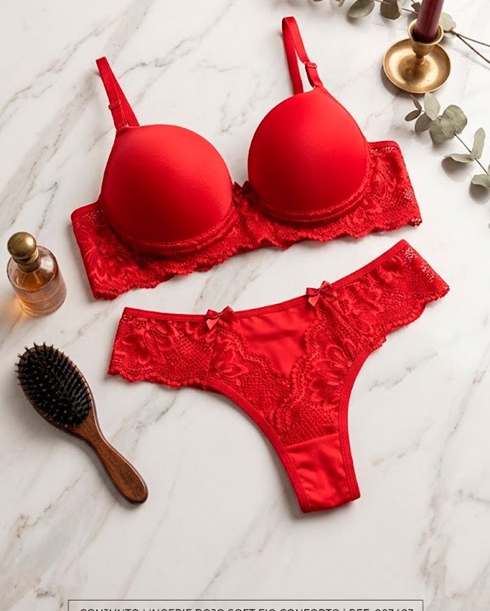 CONJUNTO LINGERIE BOJO SOFT FIO CONFORTO FEMINIS- 959521