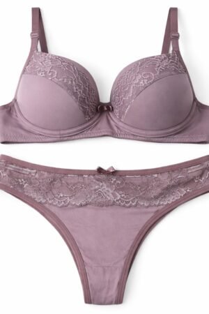 CONJUNTO LINGERIE SOFT   COM FIO COMFORTO  FEMINI- 959521 ROUSE