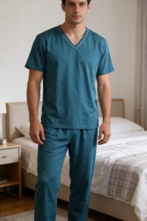 CONJUNTO PIJAMA MOLETINHO MASCULINO M/C ENCANTO