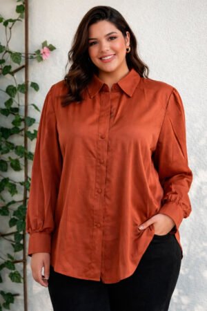 CAMISA FEMININA POLIESTER EMODERNL