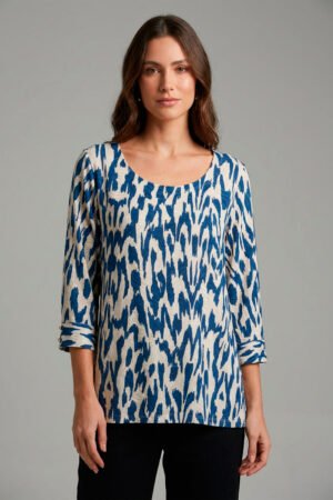 BLUSA MANGA 7/8 MALHA VENECCIA CONFECCOES LILIAN - 12310