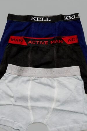 CUECA BOX INFANTILEM ALGODAO