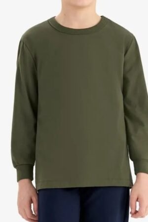 Camiseta Manga Longa Basica Rovitex Kids