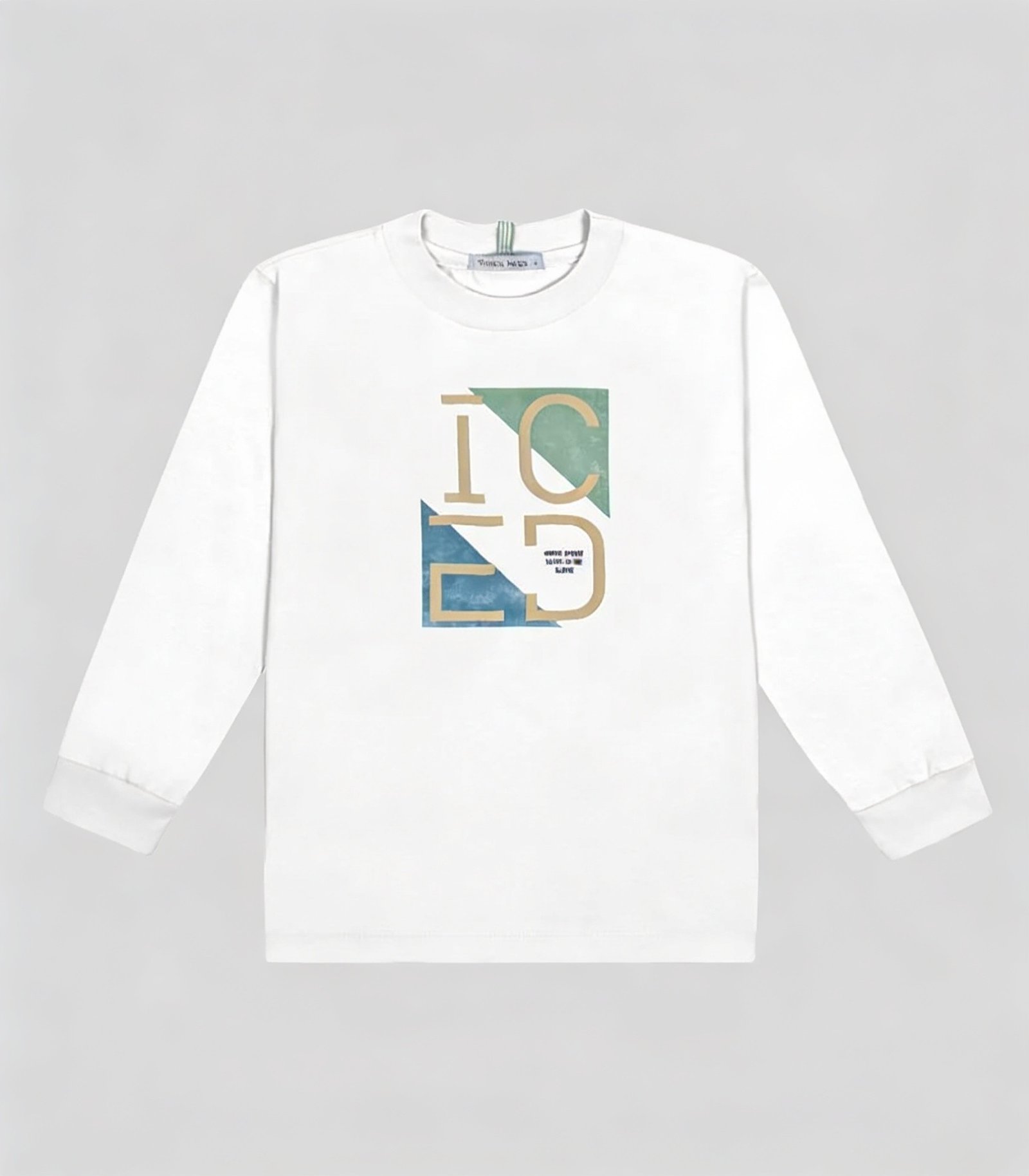 Camiseta Infantil Menino Meia Malha Trick Nick Verde - Imagem 11