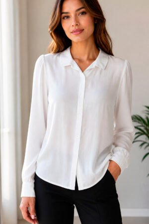 CAMISA FEMININA VISCOLINHO TURINI MODAS