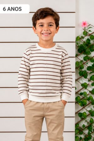 BLUSAO INFANTIL MOLETOM ROVI KIDS - 313722