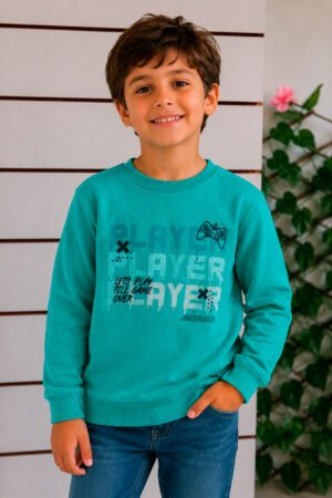 BLUSAO MOLETOM INFANTIL MENINO ROVI KIDS