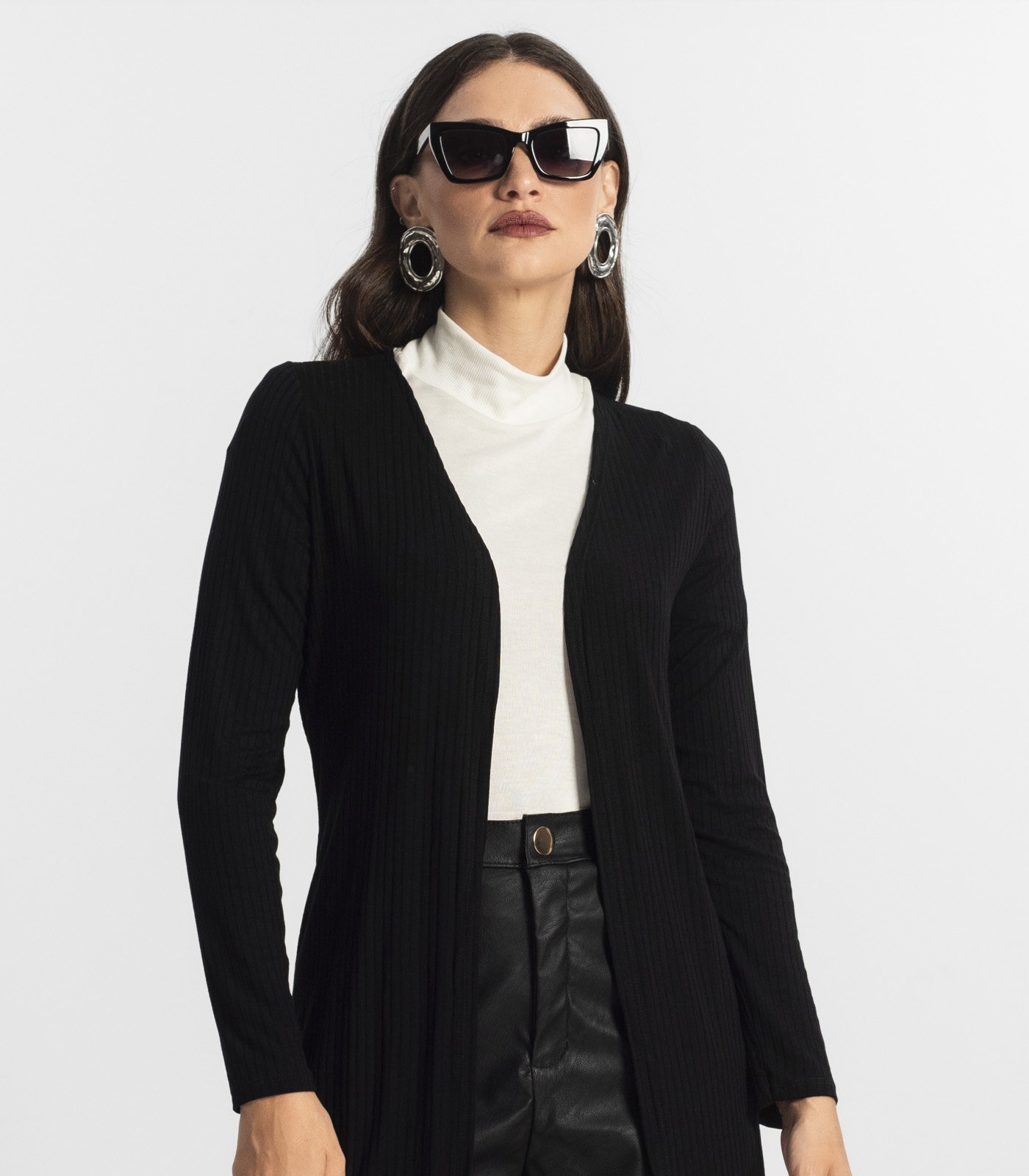 CARDIGAN ROBANA CANELADA BASICO ENDLESS - E14438 - Imagem 3