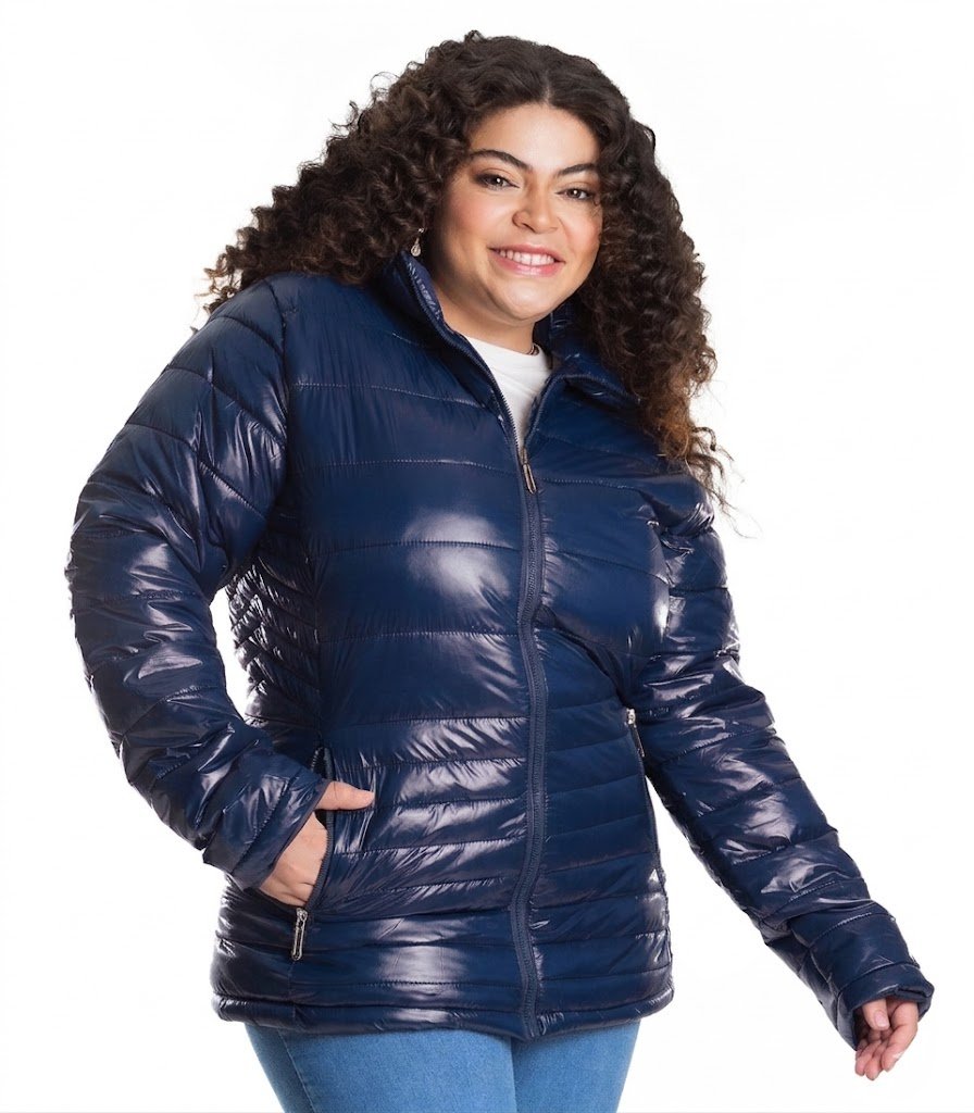Jaqueta Plus Size Microfibra Secret Glam S01120 - Imagem 5