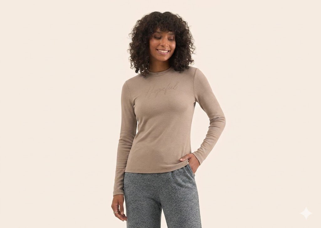 Blusa Feminina Manga Longa Com Bordado Rovitex Codigo: 6175875 - Imagem 11