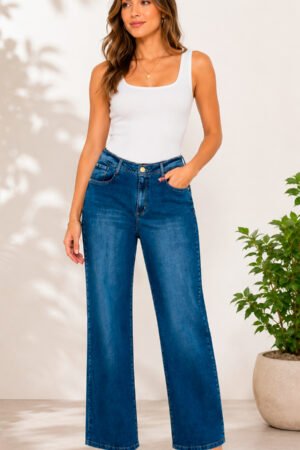 CALCA FEMININA WIDE LEG PETIT TEEZZ JEANS - TE22244