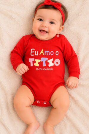 BODY MANGA LONGA BICHO MOLHADO