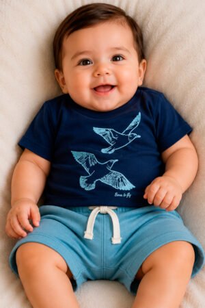 CONJUNTO BEBE CAMISETA E BERMUDA TRICK NICK - 1027480