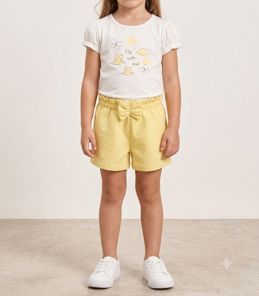 Conjunto Infantil Blusa Com Shorts Trick Nick 1137200