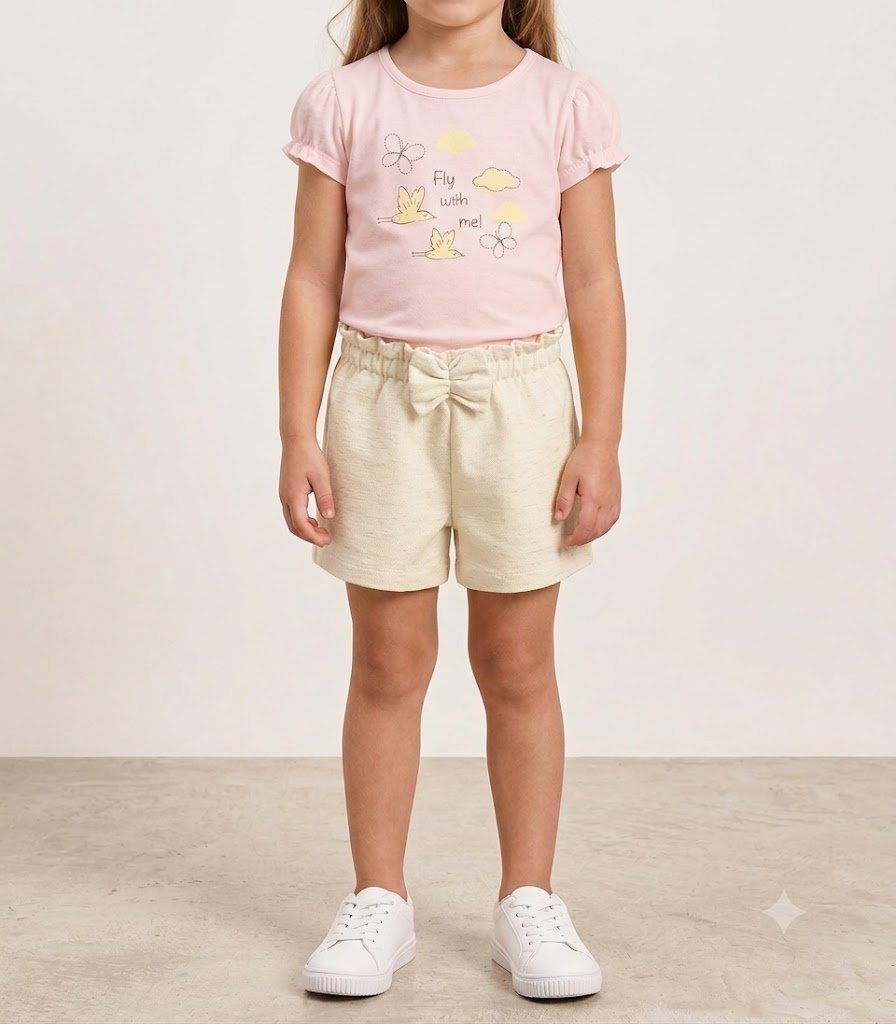 Conjunto Infantil Blusa Com Shorts Trick Nick 1137200 - Imagem 6