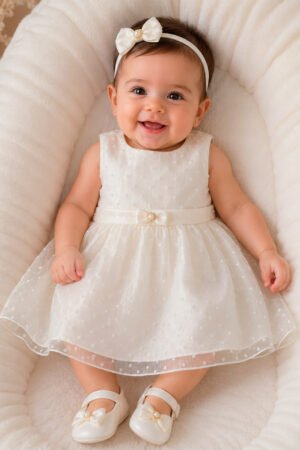 VESTIDO SOCIAL FESTA BEBE POLIESTER  MINI MISS - 10517
