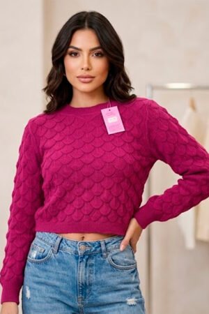 CROPPED MODAL ESCAMAS GIULIANA MARQUES - 1540