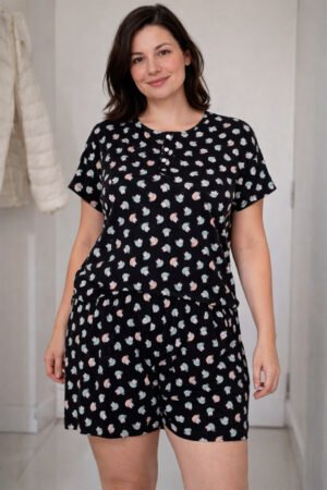 CONJUNTO LIGANETE FEMININO PIJAMA LAURA - 7002