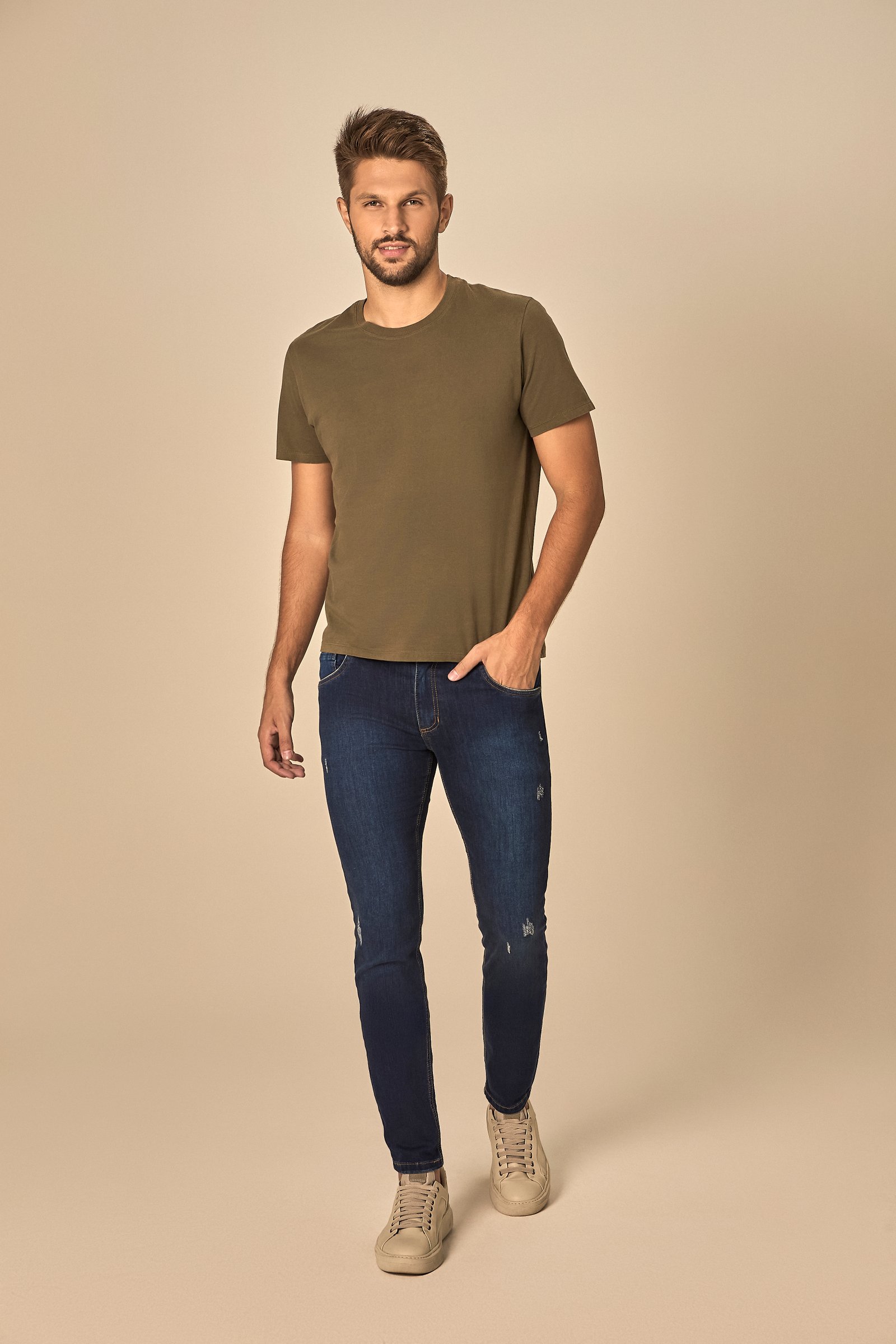 CALCA MASCULINA SKINNY D'PANUS JEANS  - 1.6899