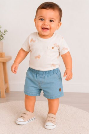 BERMUDA BEBE DIVERSOS MODELOS TRICK NICK - L654
