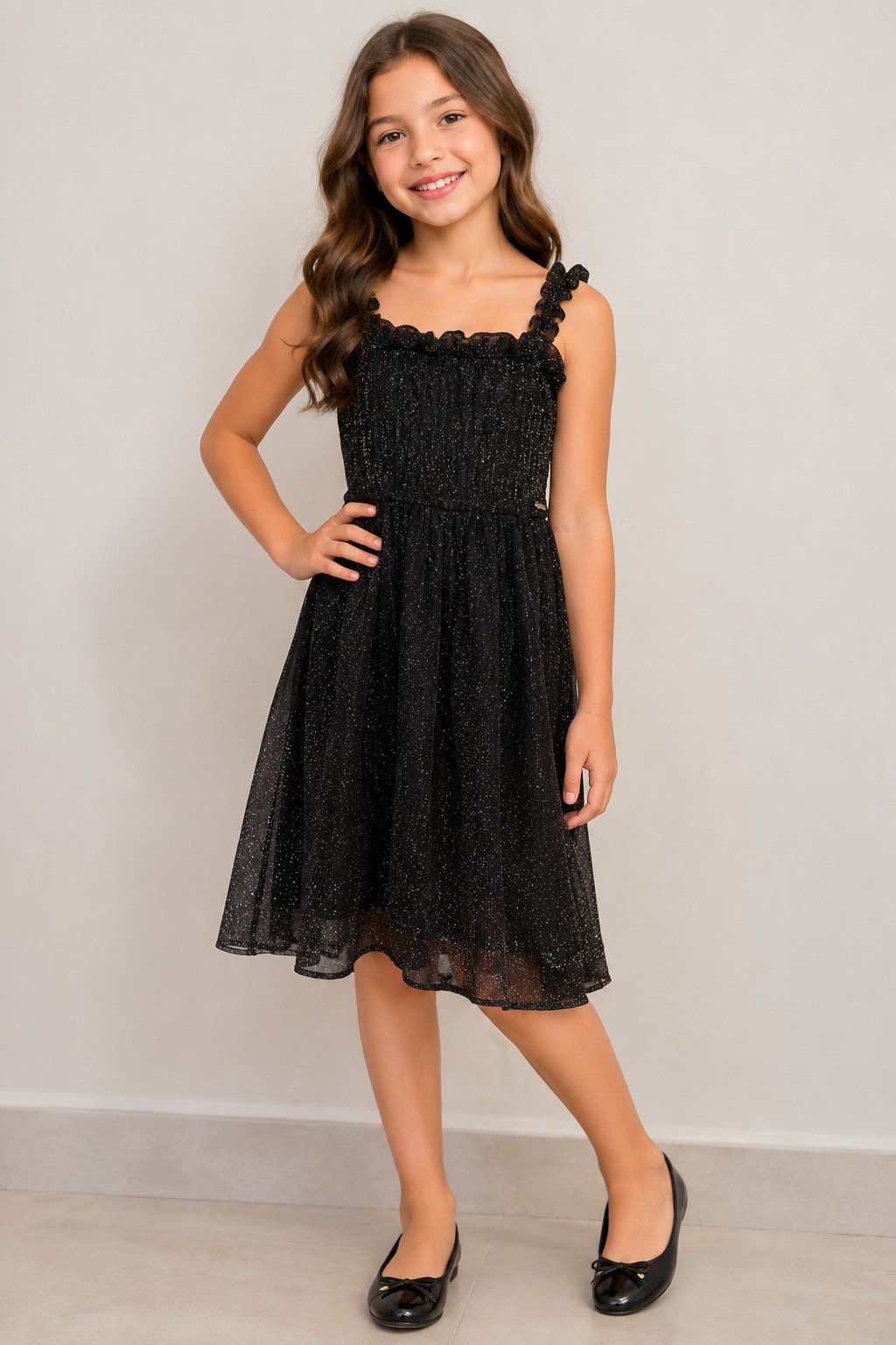 VESTIDO INFANTIL DIVERSOS TRICK NICK - L608 - Imagem 6