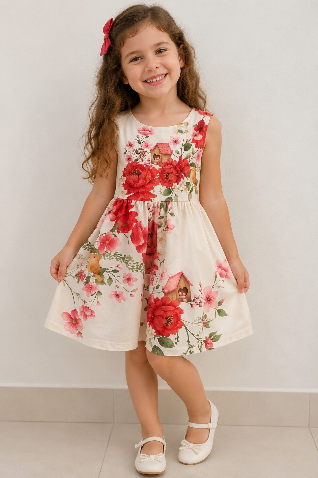 VESTIDO INFANTIL DIVERSOS TRICK NICK - L608 - Imagem 15
