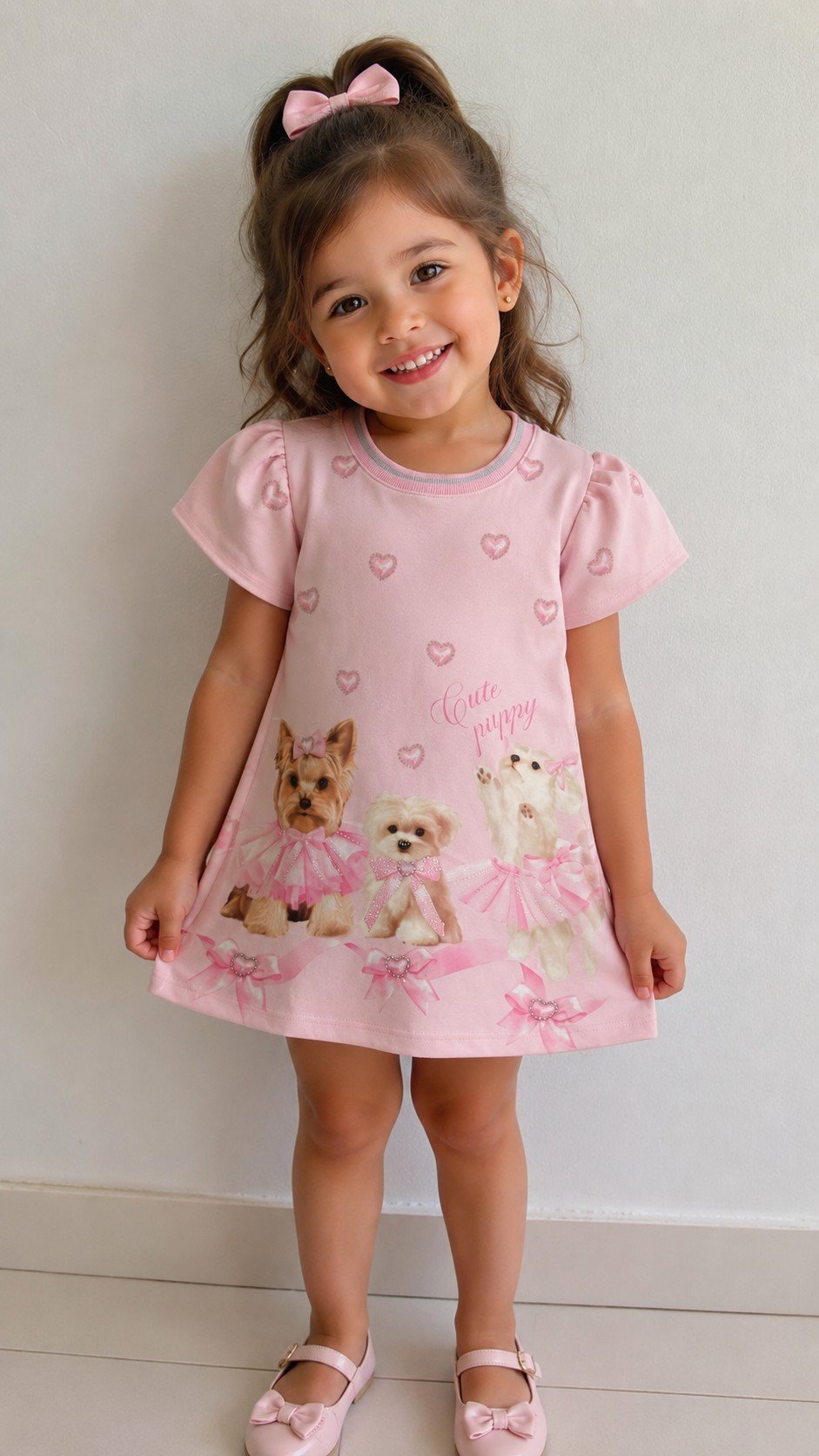 VESTIDO INFANTIL DIVERSOS TRICK NICK - L608 - Imagem 18