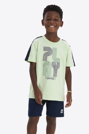 CONJUNTO CAMISETA E BERMUDA INFANTIL ROVI KIDS - 3029882